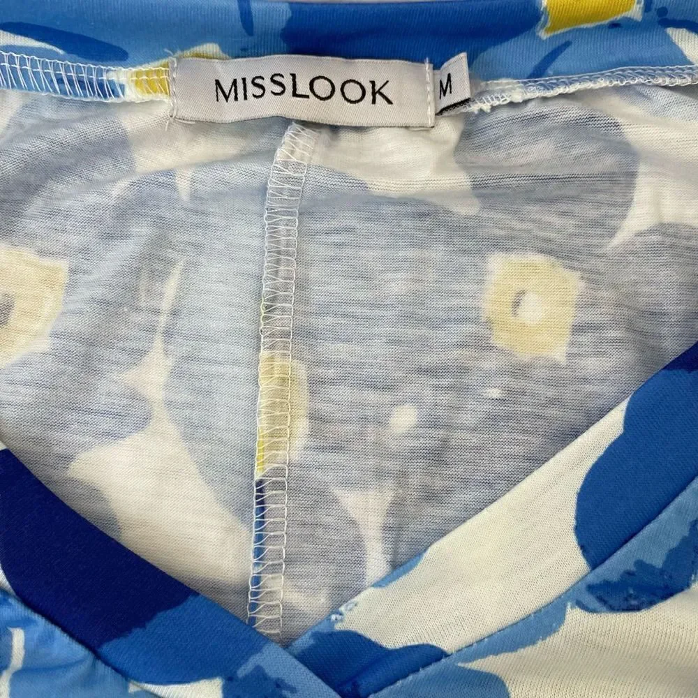 6.NEW! Misslook| Medium| Maxi| Cotton| Shirt | Dress
